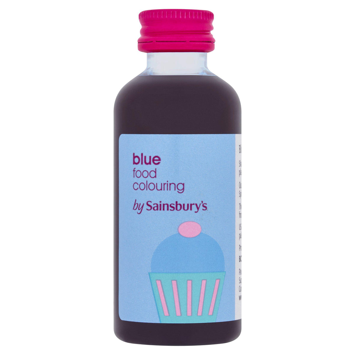 Sainsbury's blue food colouring 60ml (British brand)