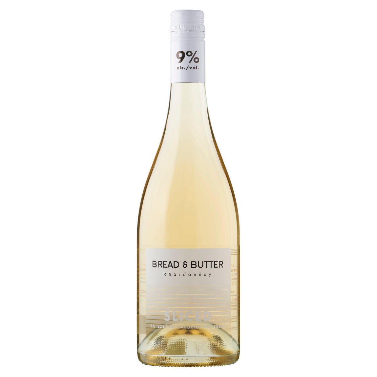 Bread & Butter Sliced Chardonnay white wine 75cl, imported from the UK