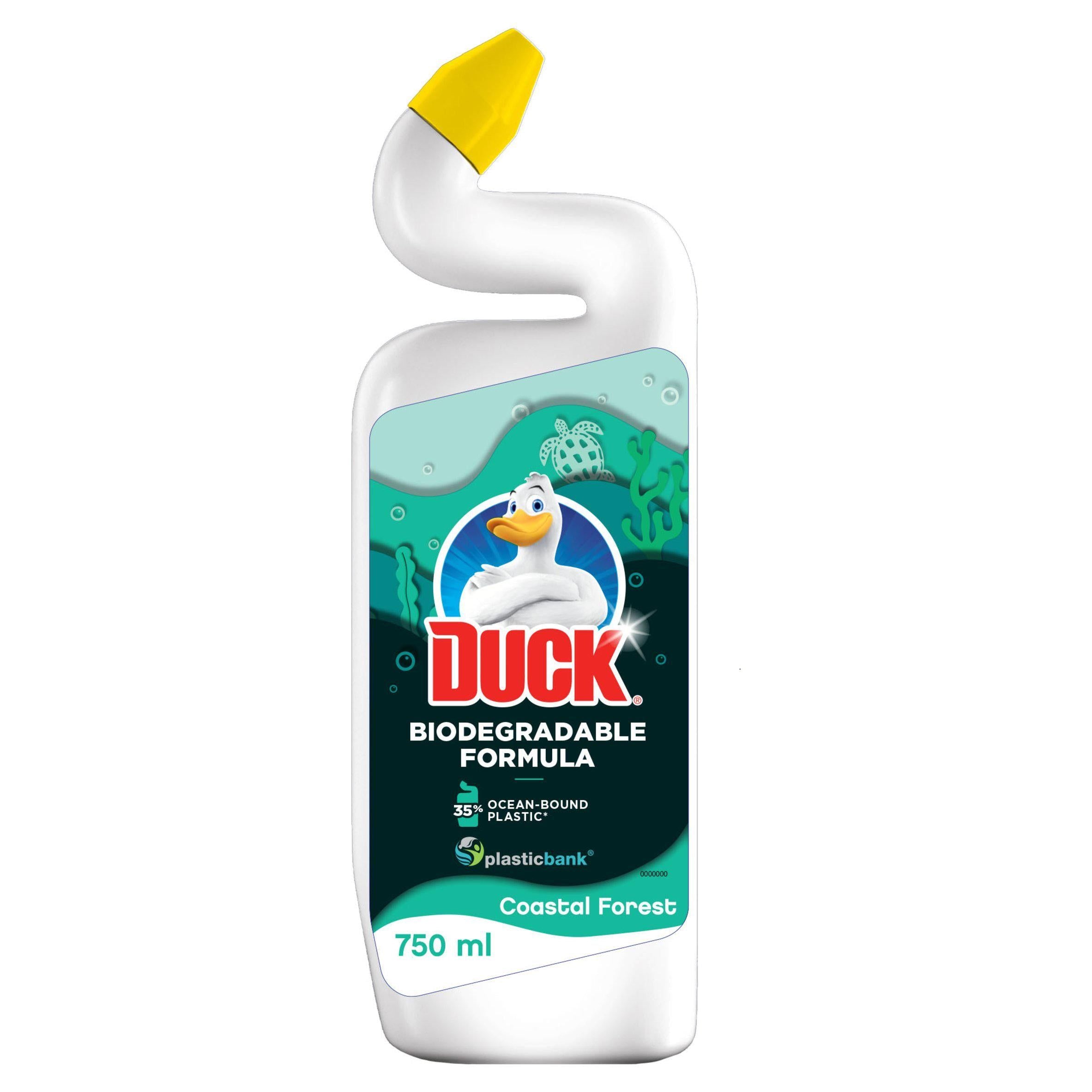 Duck Toilet Cleaner Biodegradable Liquid Coastal Forest 750ml GOODS Sainsburys   