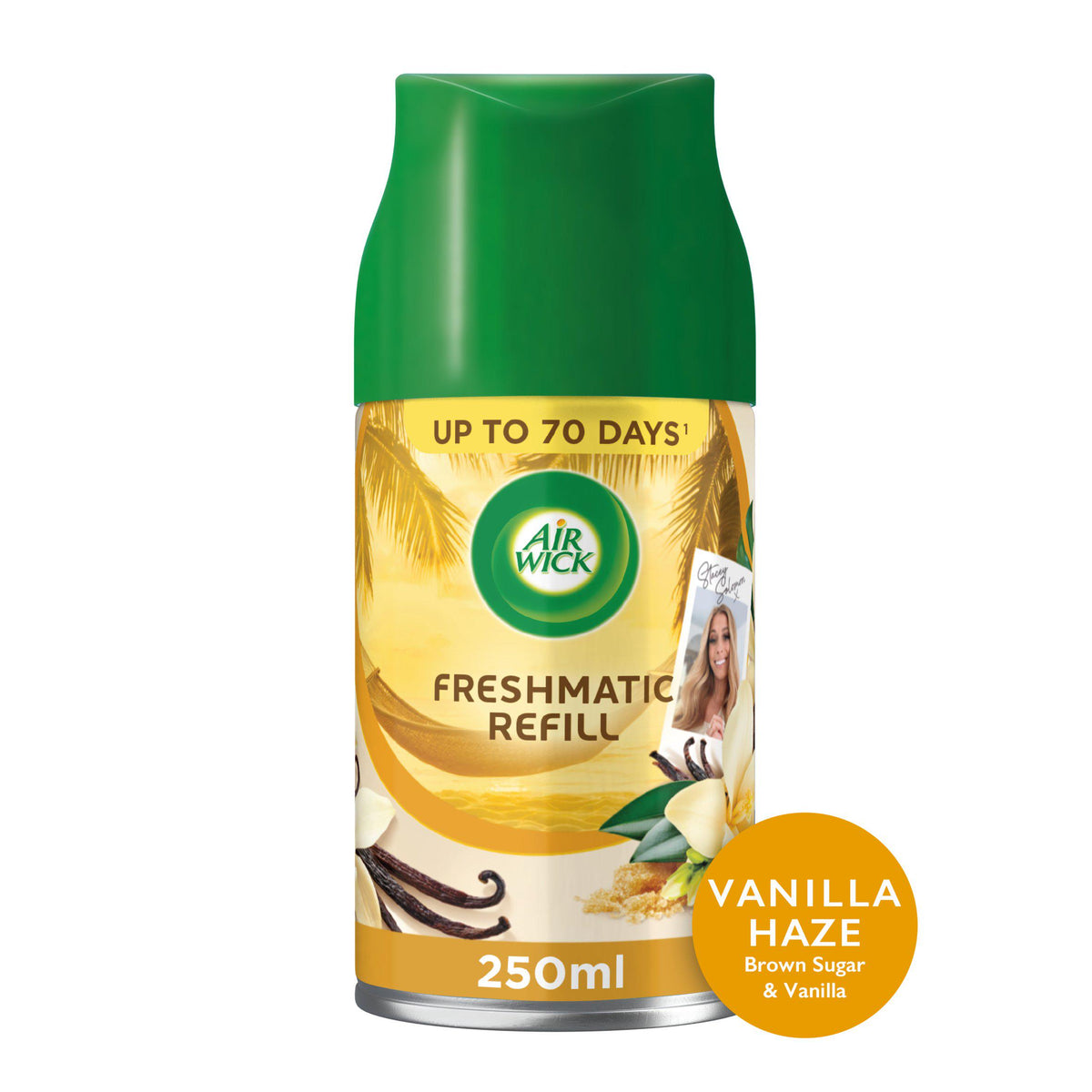 Air Wick Freshmatic Refill Brown Sugar & Vanilla 250ml, UK version