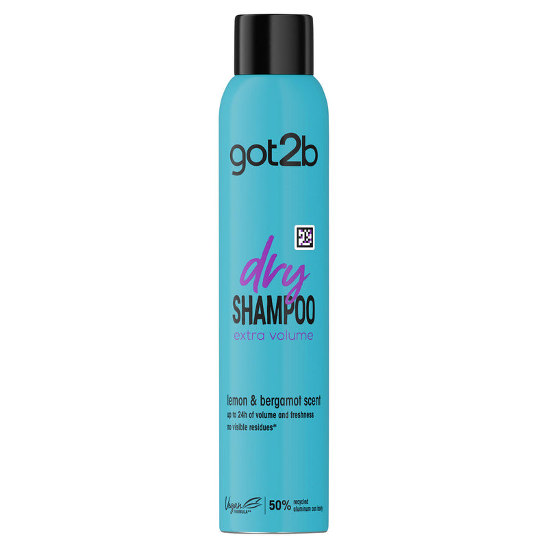 got2b dry shampoo extra volume 200ml, UK version