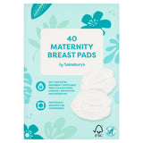 Sainsbury's 40 Maternity Breast Pads - British product