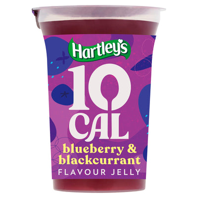 Sainsburys Hartley's 10 Cal Blueberry and Blackcurrant Jelly Pot 175g- Buy online at McGrocer
