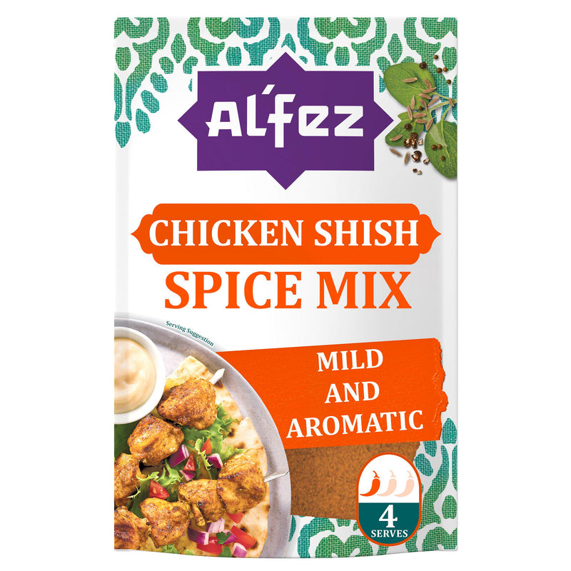 Al'Fez Turkish Style Chicken Shish Spice Mix 25g - British product