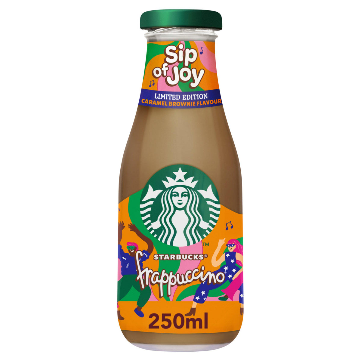 Starbucks Frappuccino caramel brownie coffee drink 250ml (British brand)