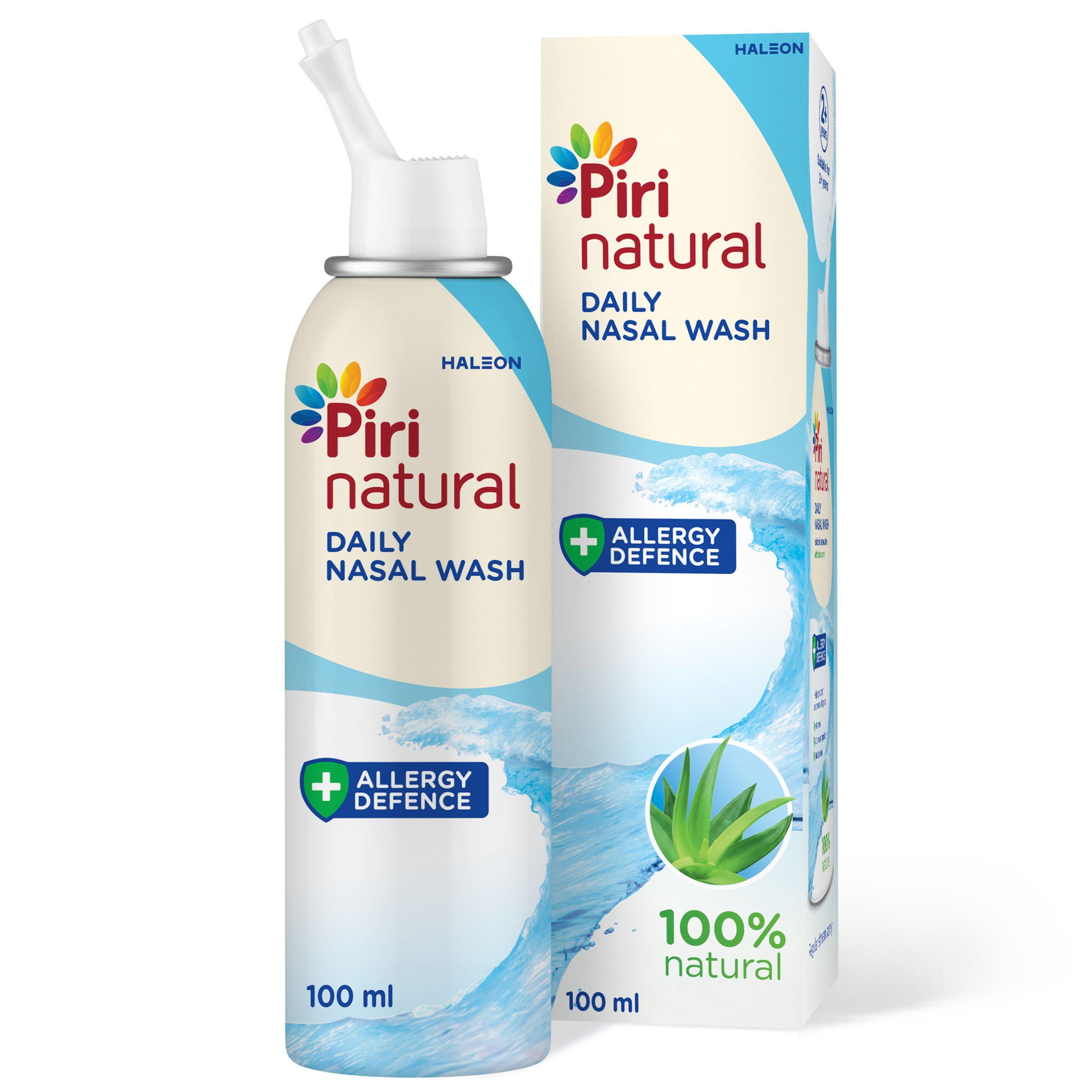 PiriNatural allergy defence nasal spray 100ml - British product