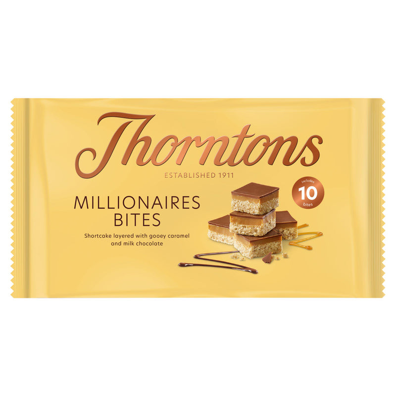 Thorntons Caramel Shortcake Bites 10-pack, UK version
