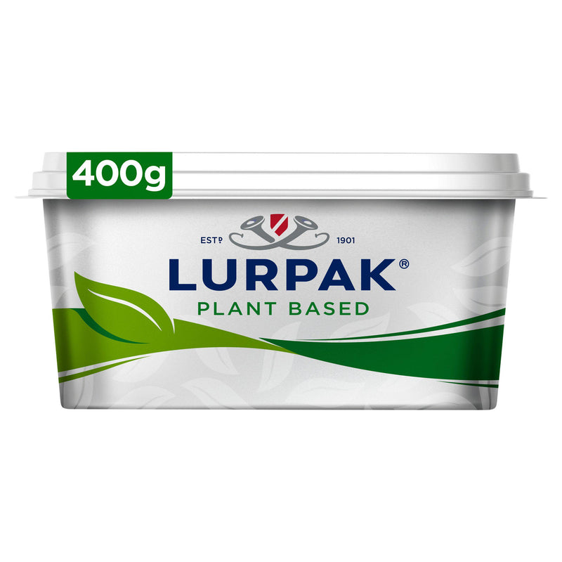 Lurpak plant based spread alternative to butter 400g, imported from the UK