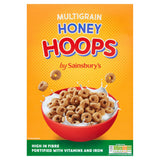 Sainsbury's multigrain honey hooplas 375g - British product