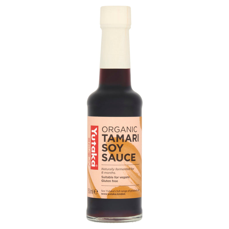 Yutaka Organic Tamari Soy Sauce Gluten Free 150ml, UK version