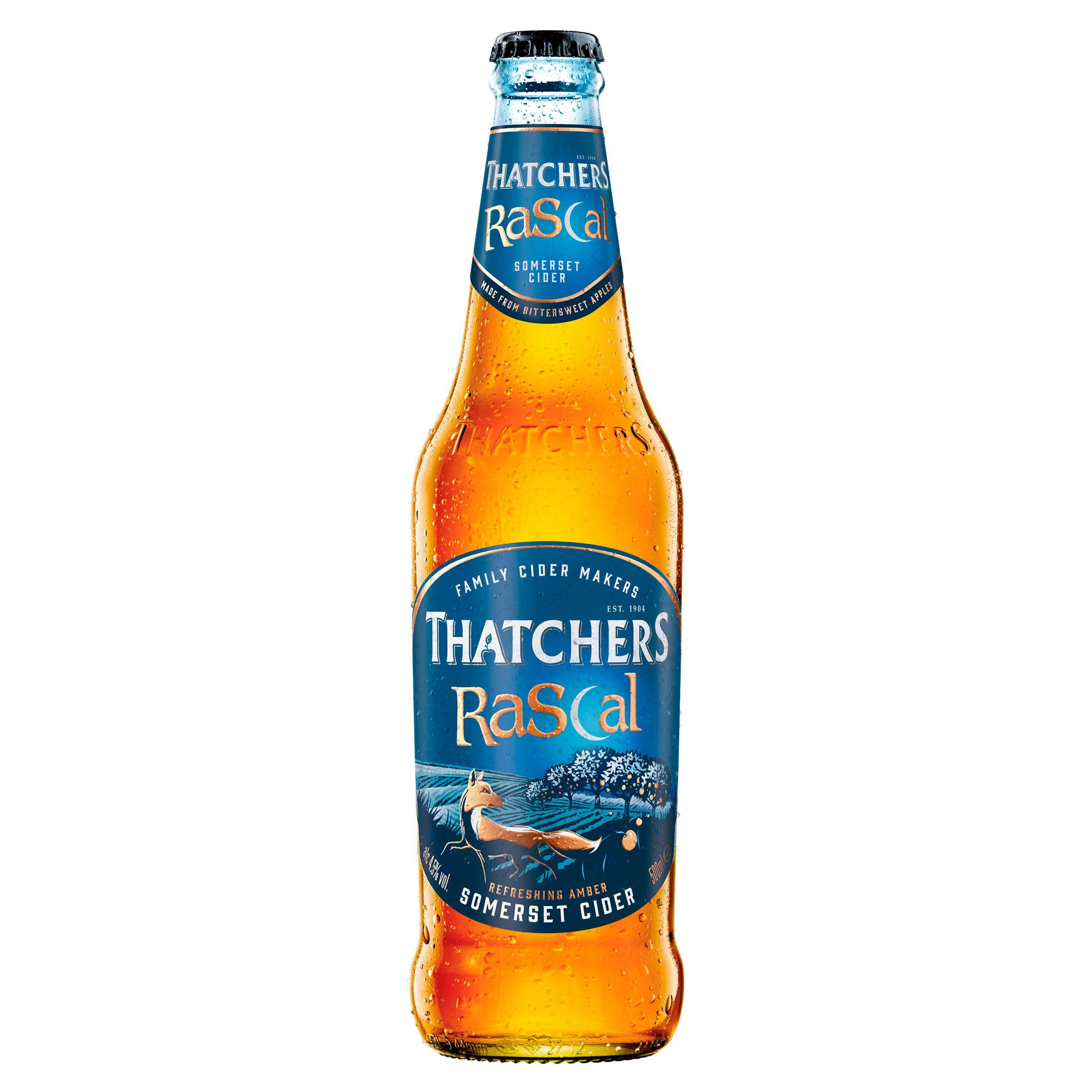 Thatchers Rascal cider 500ml, UK version