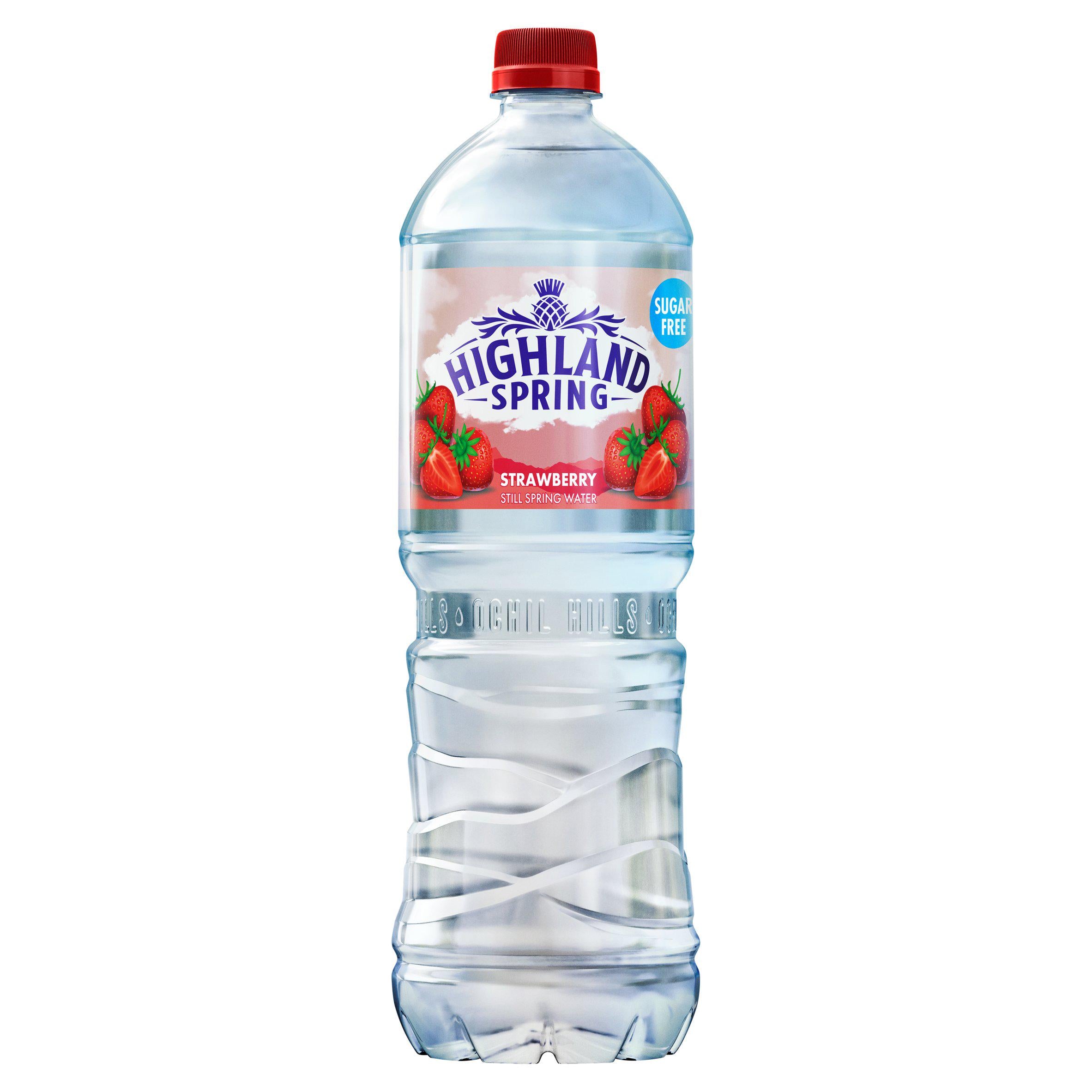 Highland Spring Strawberry Still Flavoured Spring Water 1.25L