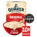 Quaker original porridge sachets 12x27g (British brand)