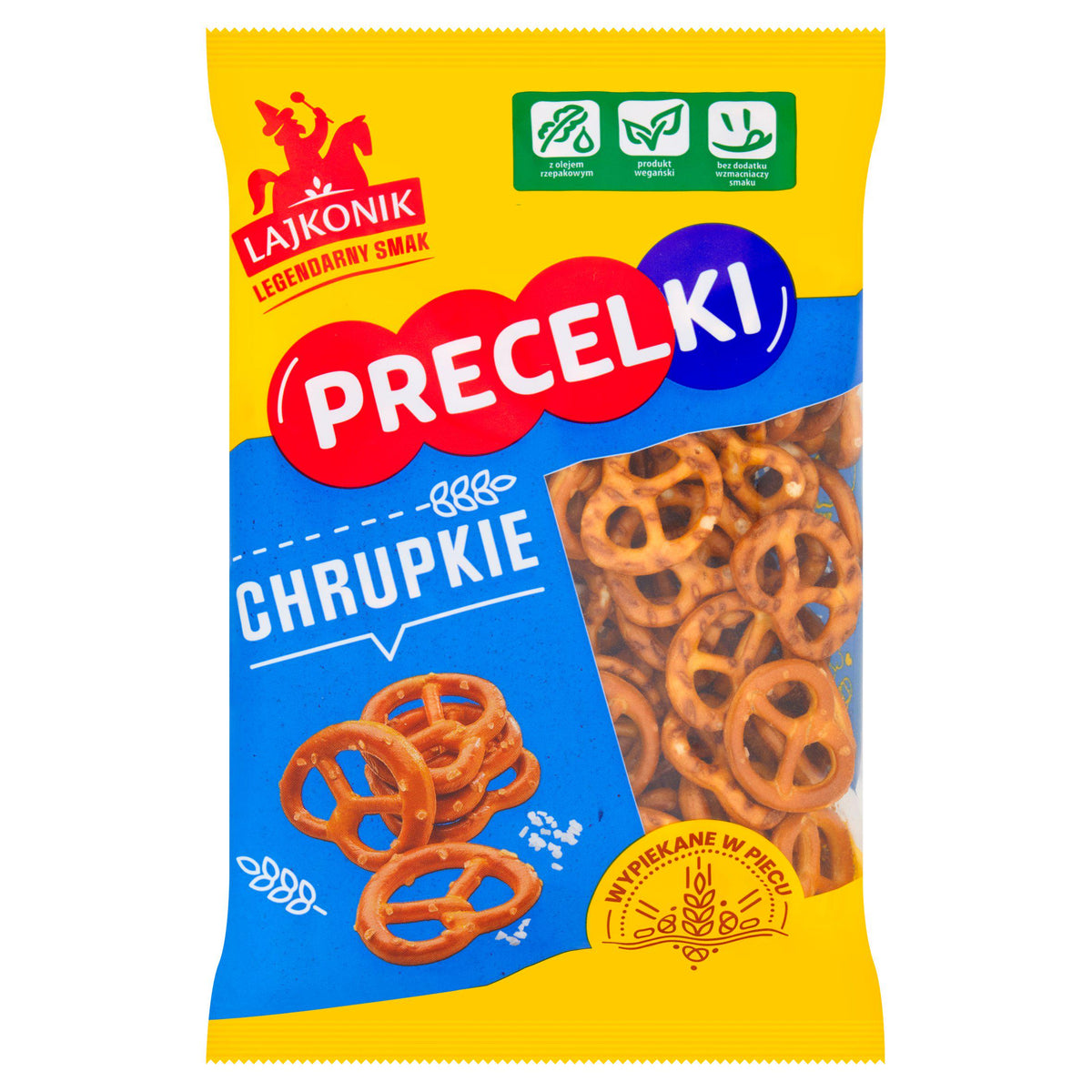 Lajkonik pretzels savoury snack 130g, UK version