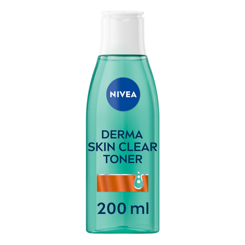 Nivea Derma Skin Clear Toner 200ml, imported from the UK