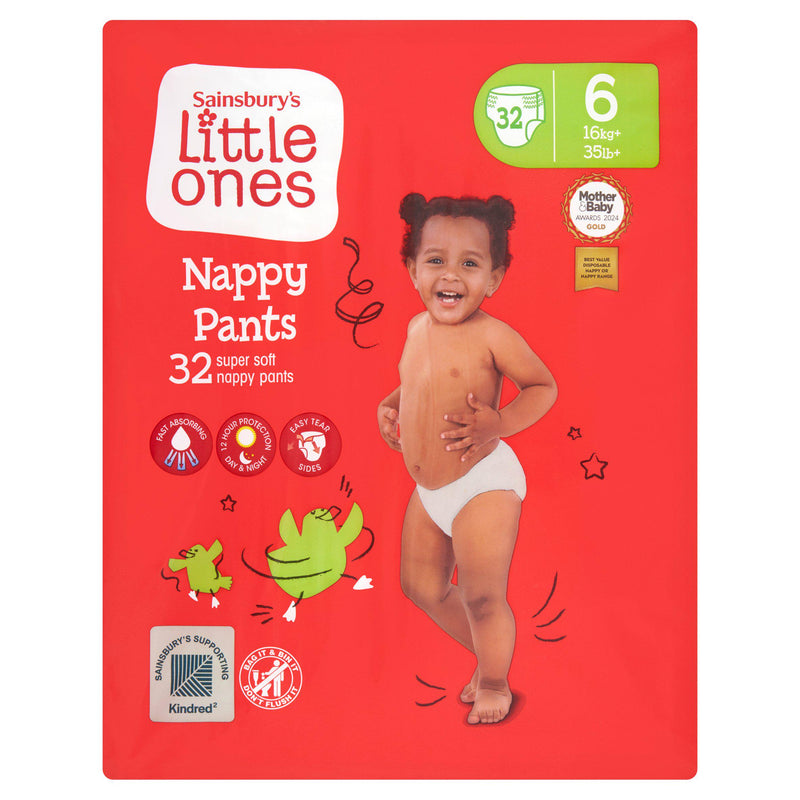 Sainsbury's Little Ones nappy pants size 6, UK version