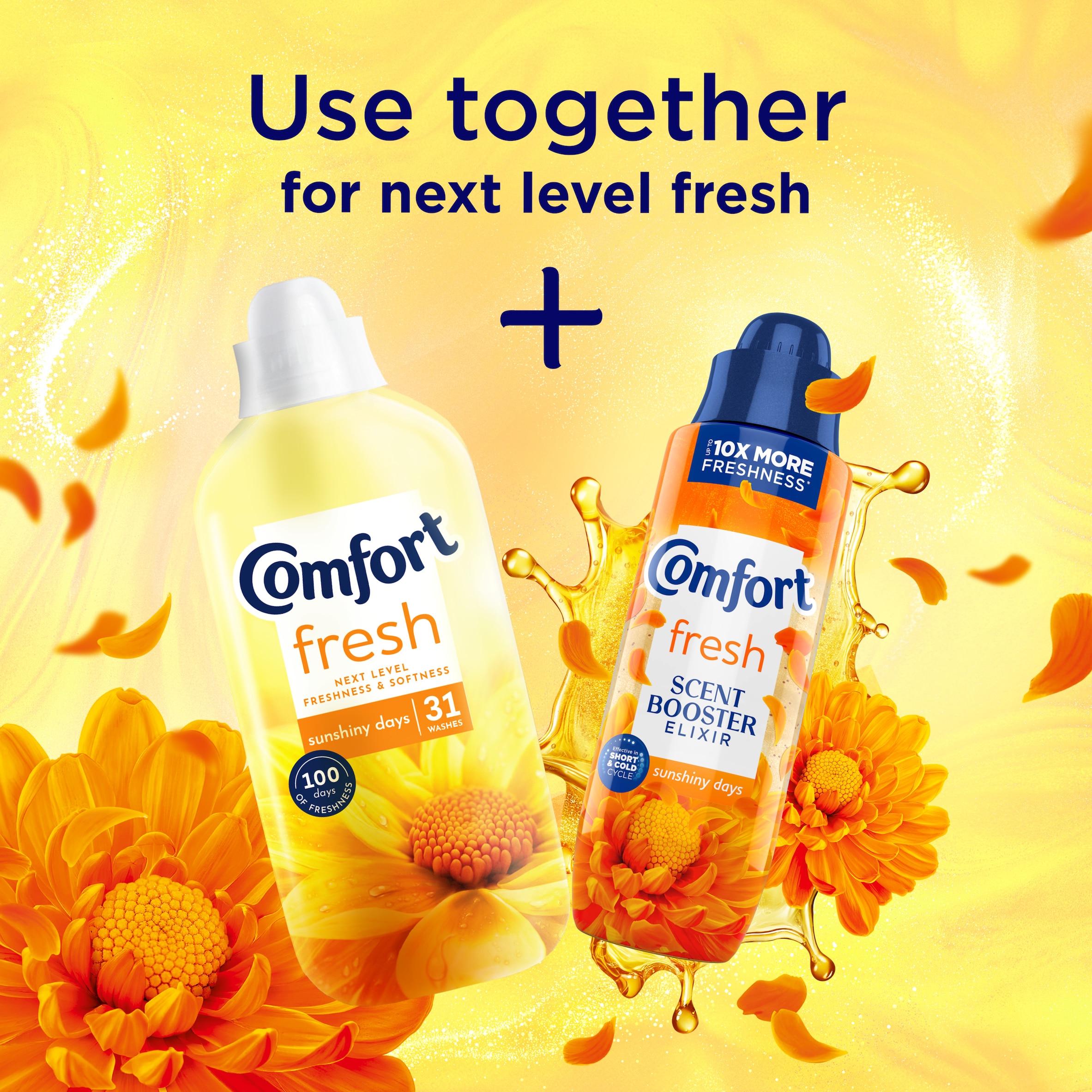 Comfort Fresh Scent Booster Sunshiny Days 736ml - British product