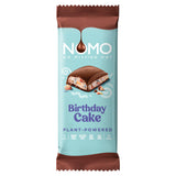 NOMO Birthday Cake Bar Vanilla 127g, imported from the UK