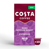 Costa Coffee Dark & Intense Brazilian Blend capsules 10 pack, UK version