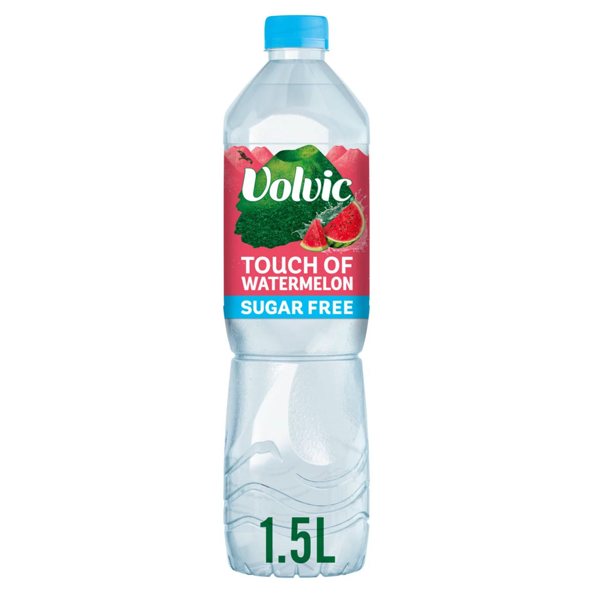 Volvic watermelon flavoured water 1.5L, imported from the UK
