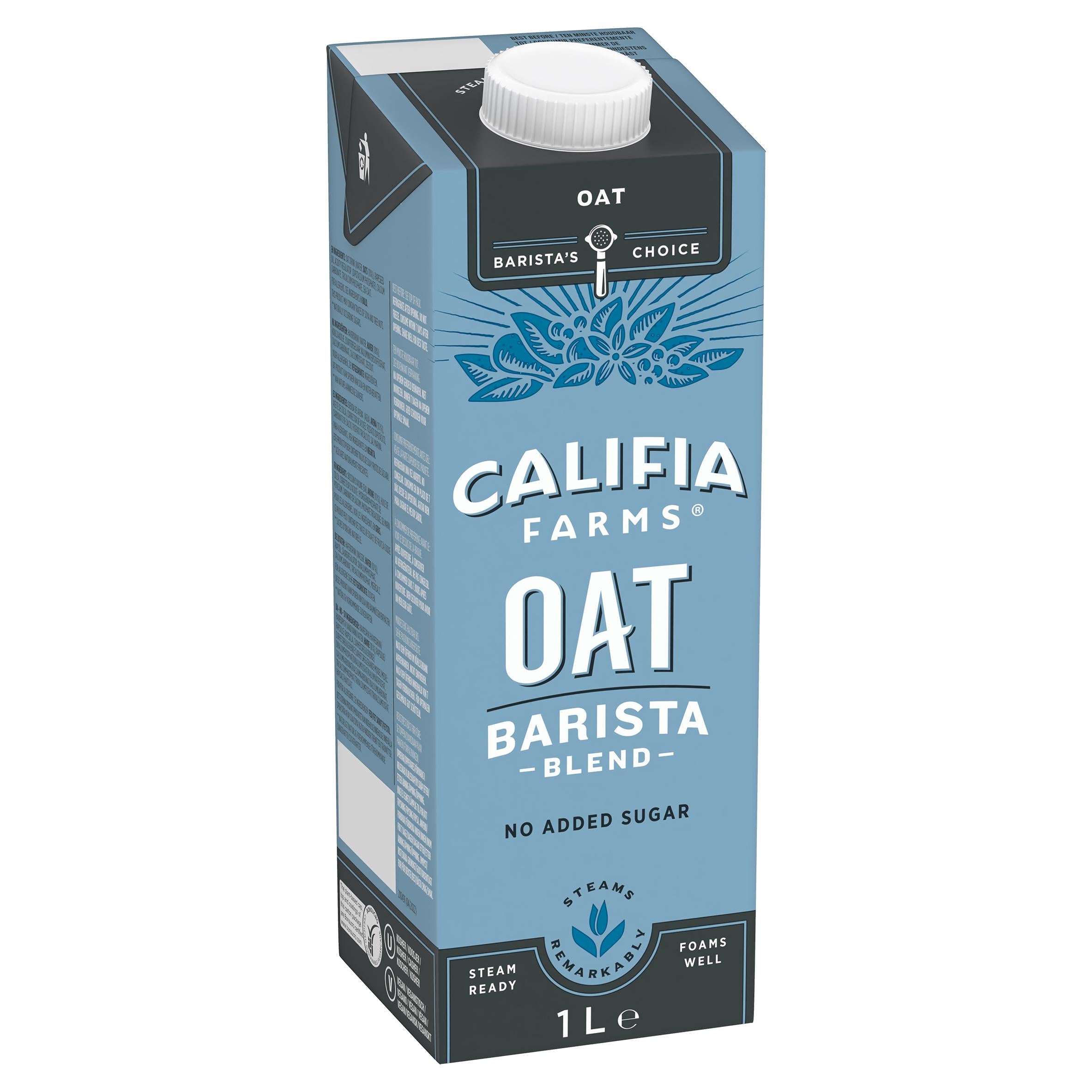 Califia Farms oat drink barista blend 1L (British brand)