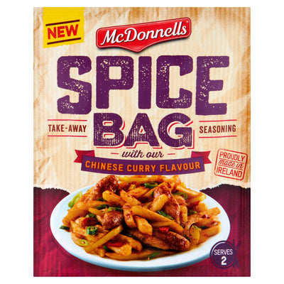 Sainsburys McDonnells Spice Bag Chinese Curry Flavour Seasoning Mix 40g- Buy online at McGrocer