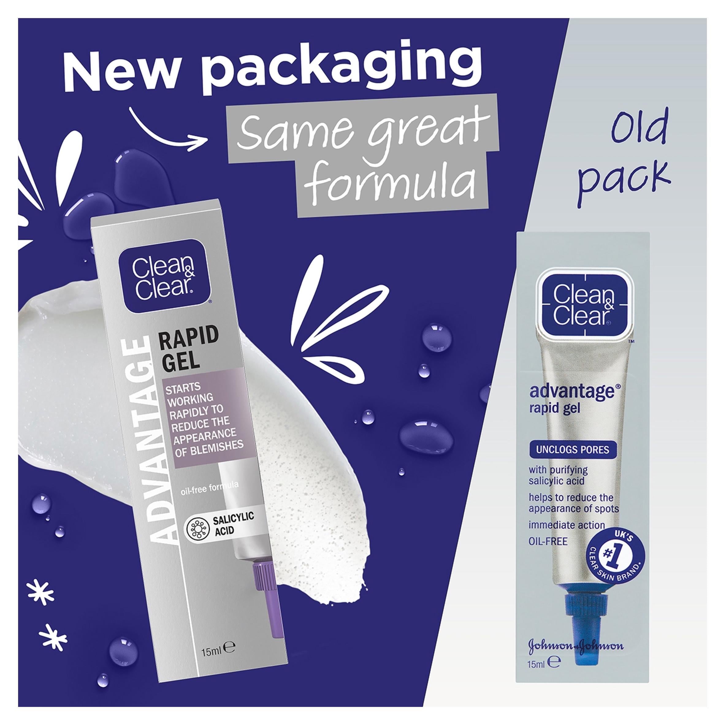 Clean & Clear blemish gel 15ml, imported from the UK