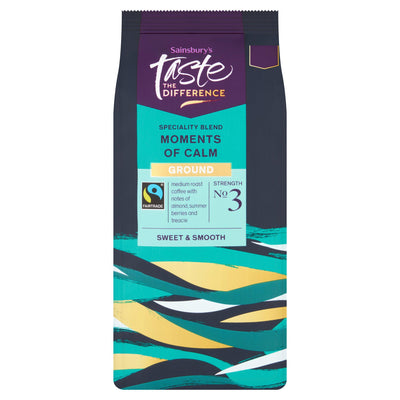 Sainsburys Sainsbury's Moments of Calm Ground Coffee 227g- Buy online at McGrocer