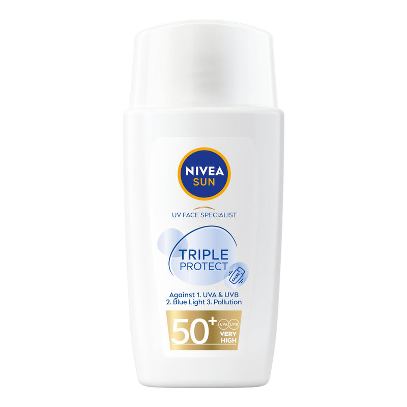 Nivea Sun Fluid SPF50 face sunscreen 40ml, UK version