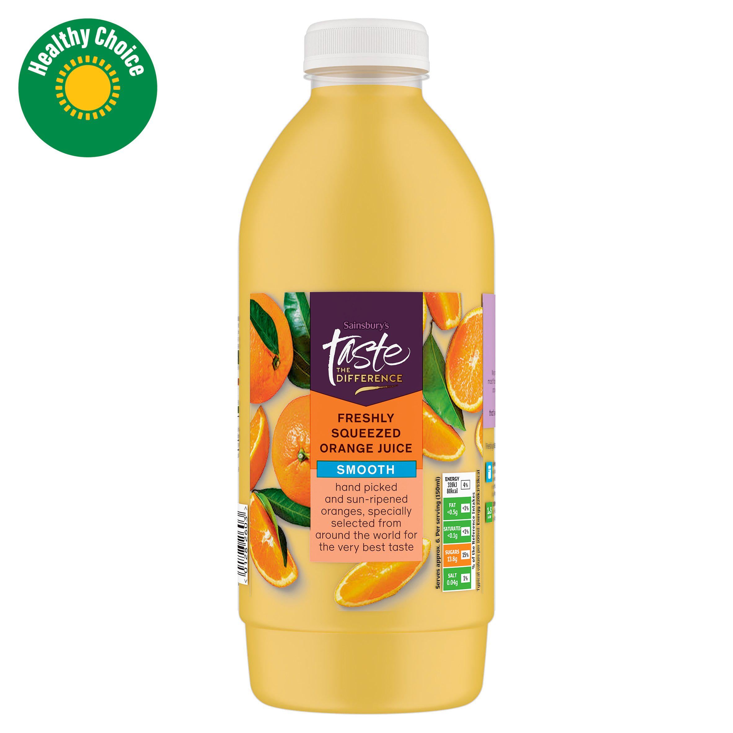 Sainsbury's Taste the Difference orange juice 1L, UK version