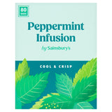 Sainsbury's peppermint tea bags 80 count, imported from the UK