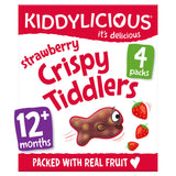 Kiddylicious Strawberry Crispy Tiddlers 12 Months+ 4x12g GOODS Sainsburys   