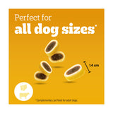 Pedigree dog treats cheese and beef nibbles 140g - British product