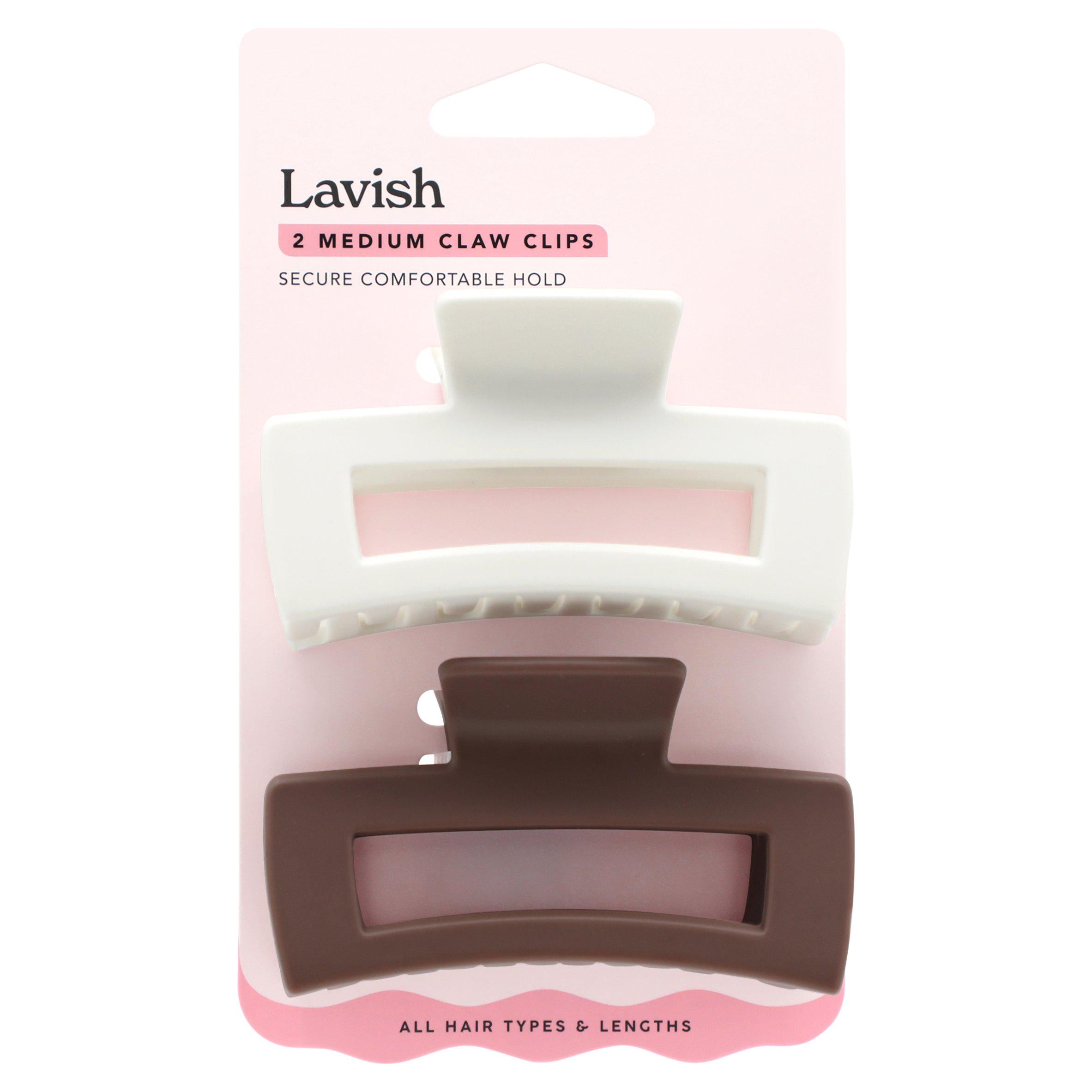 Lavish medium claw clips x2, imported from the UK