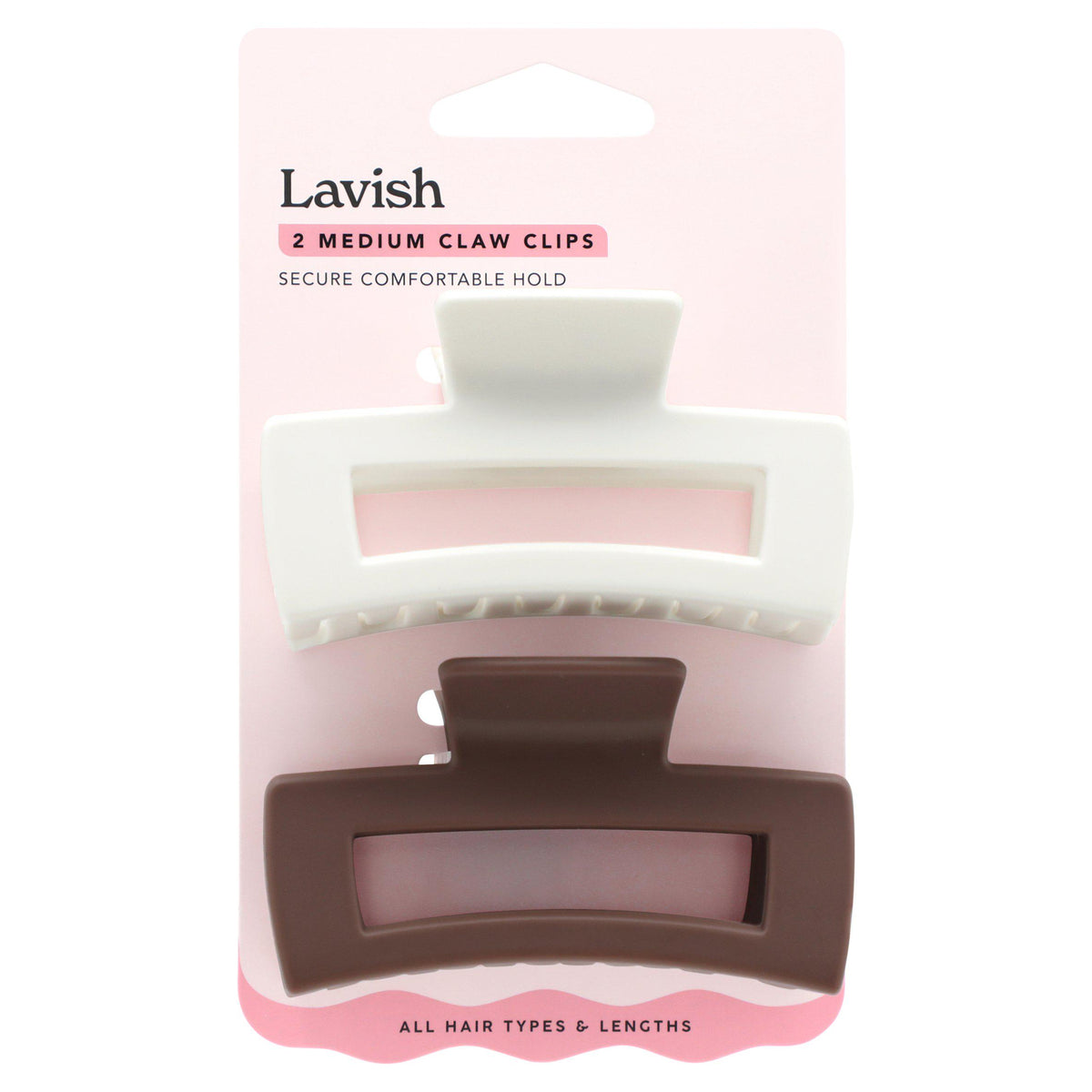 Lavish medium claw clips x2, imported from the UK