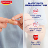 Elastoplast Extra Tough waterproof plasters x12 - British product