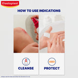 Elastoplast waterproof wound dressings with silver protection 5pk - British product