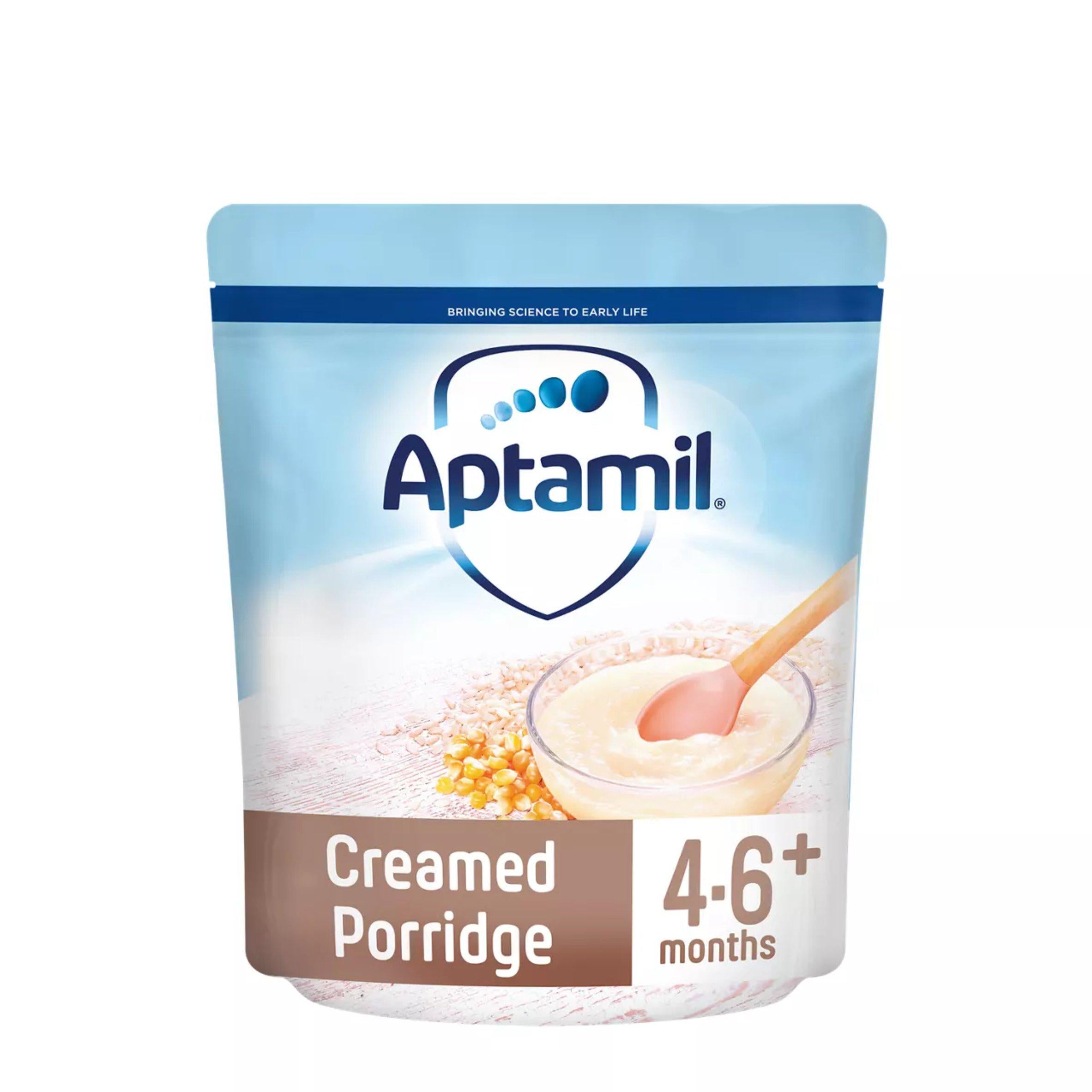 Aptamil creamed porridge cereal 125g, imported from the UK