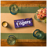 Cadbury Dairy Milk Fingers chocolate biscuits 114g - British product