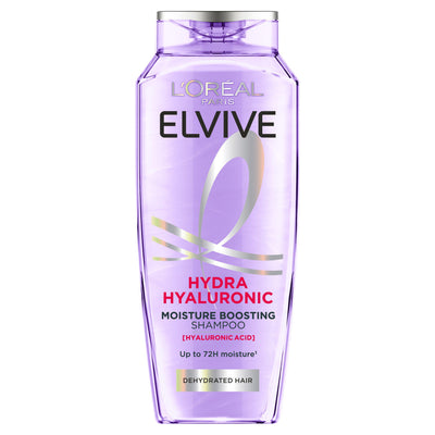 Sainsburys L'Oréal Paris Elvive Hydra Hyaluronic Moisture Boosting Shampoo for Dry & Dehydrated Hair 400ml- Buy online at McGrocer
