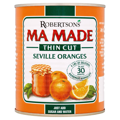Sainsburys Robertson's MaMade Thin Cut Seville Oranges Marmalade Base 850g- Buy online at McGrocer