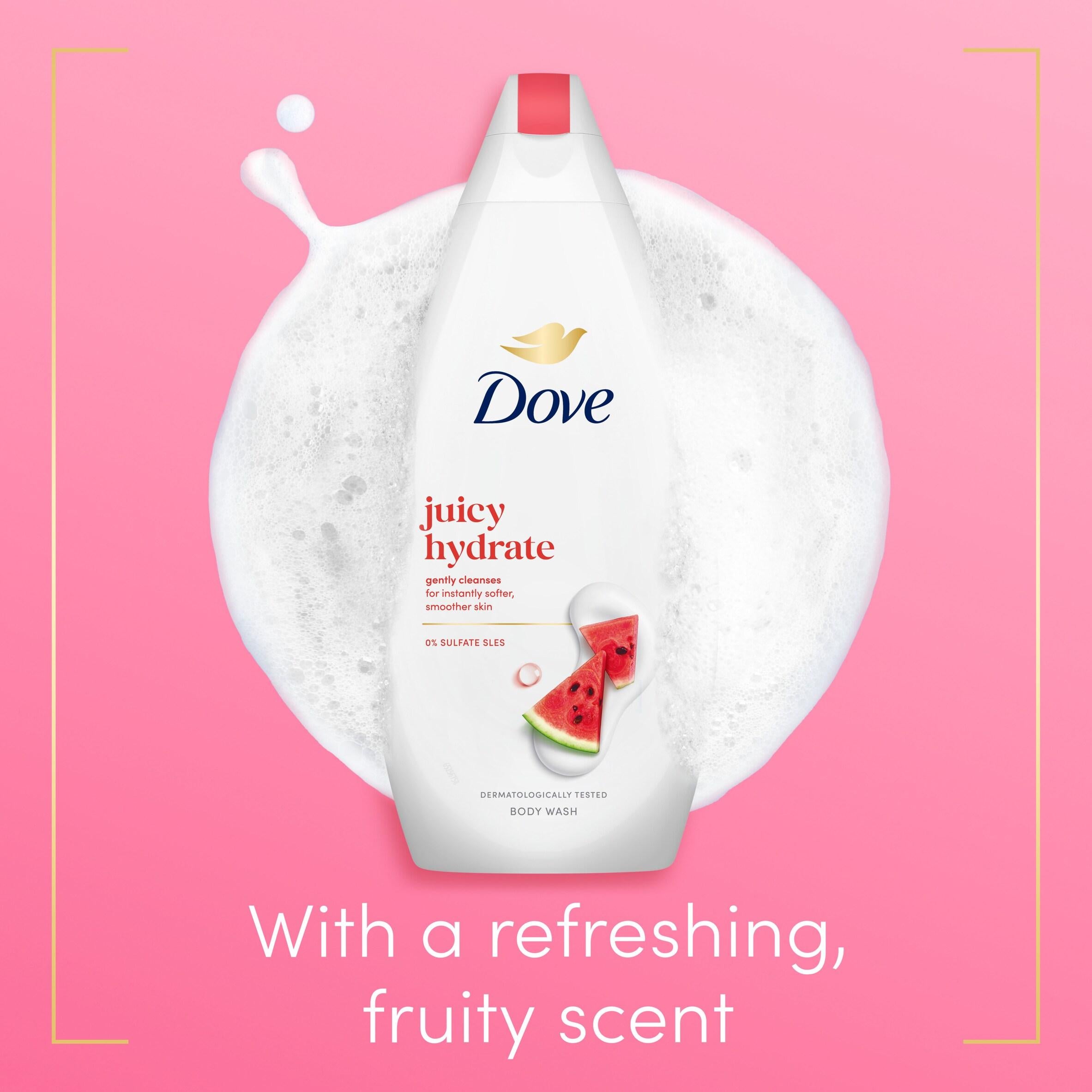Dove Juicy Hydrate Body Wash 450ml, UK version