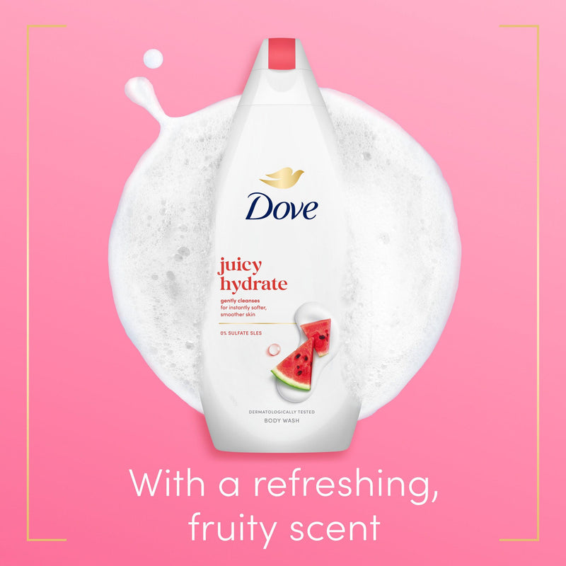 Dove Juicy Hydrate Body Wash 450ml, UK version