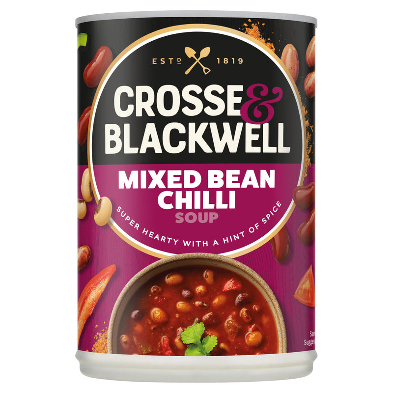 Crosse & Blackwell Mixed Bean Chilli Soup 400g - British product