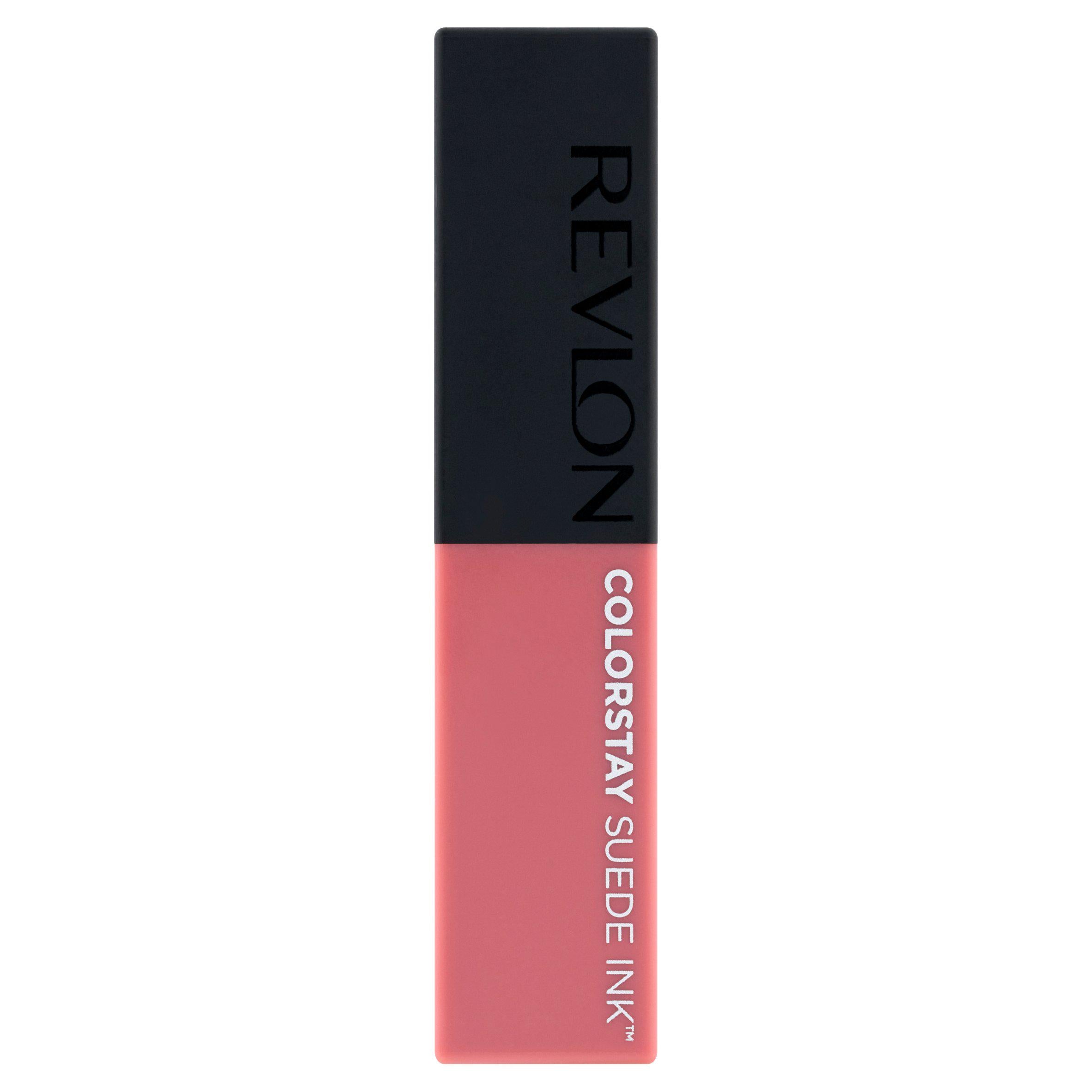 Revlon Color Stay Suede Ink 008 That Girl Lipstick 2.55g GOODS Sainsburys   