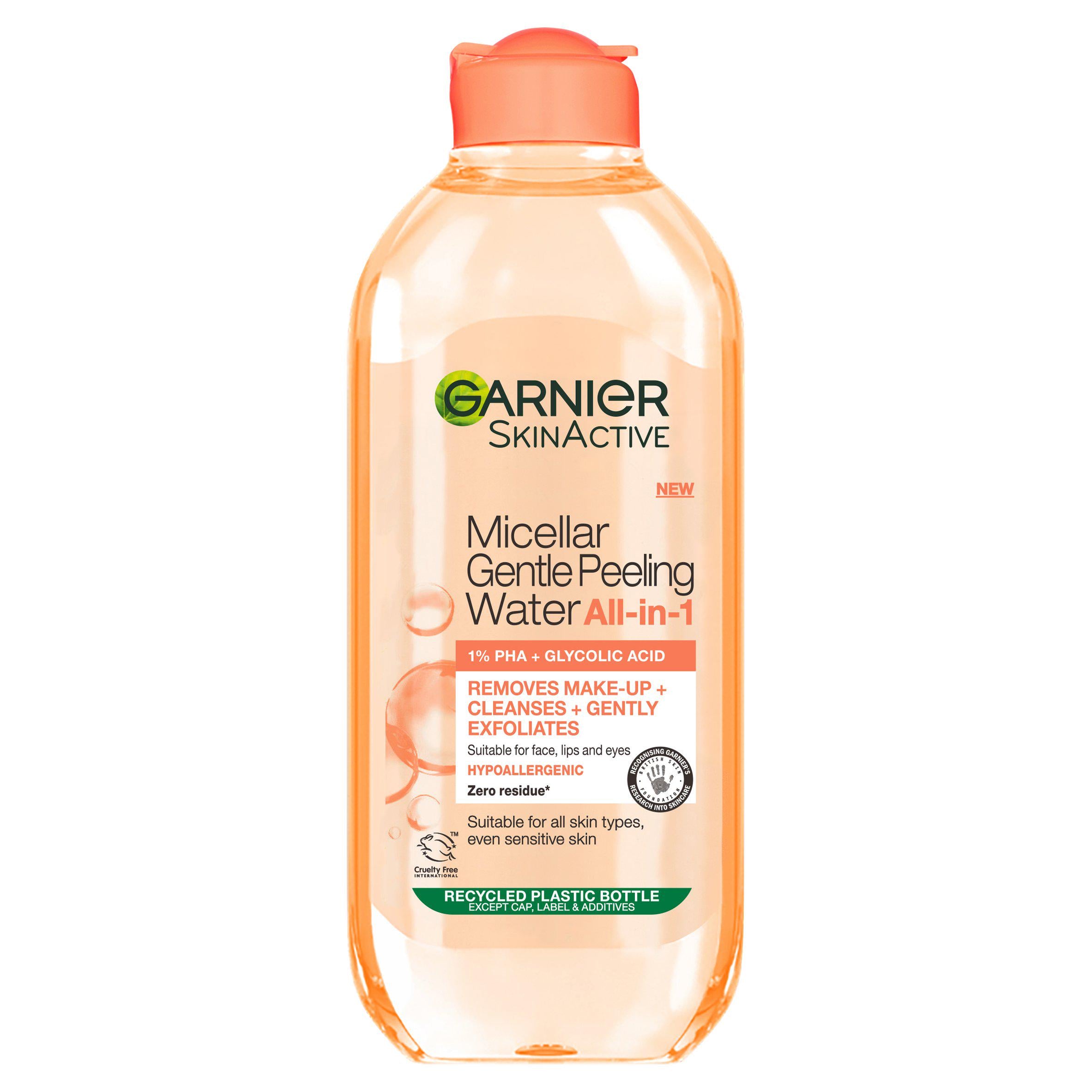 Garnier Micellar Gentle Peeling Water 400ml - British product