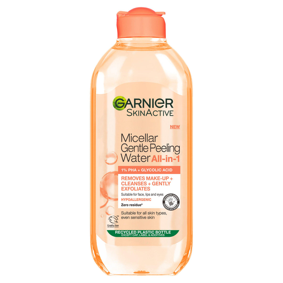 Garnier Micellar Gentle Peeling Water 400ml - British product