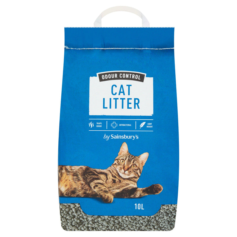 Sainsbury's Odour Control Cat Litter 10L, imported from the UK