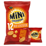 Jacob's baked cheese snacks Red Leicester multipack 12x23g - British product