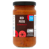 Sainsbury's red pesto 190g jar - British product